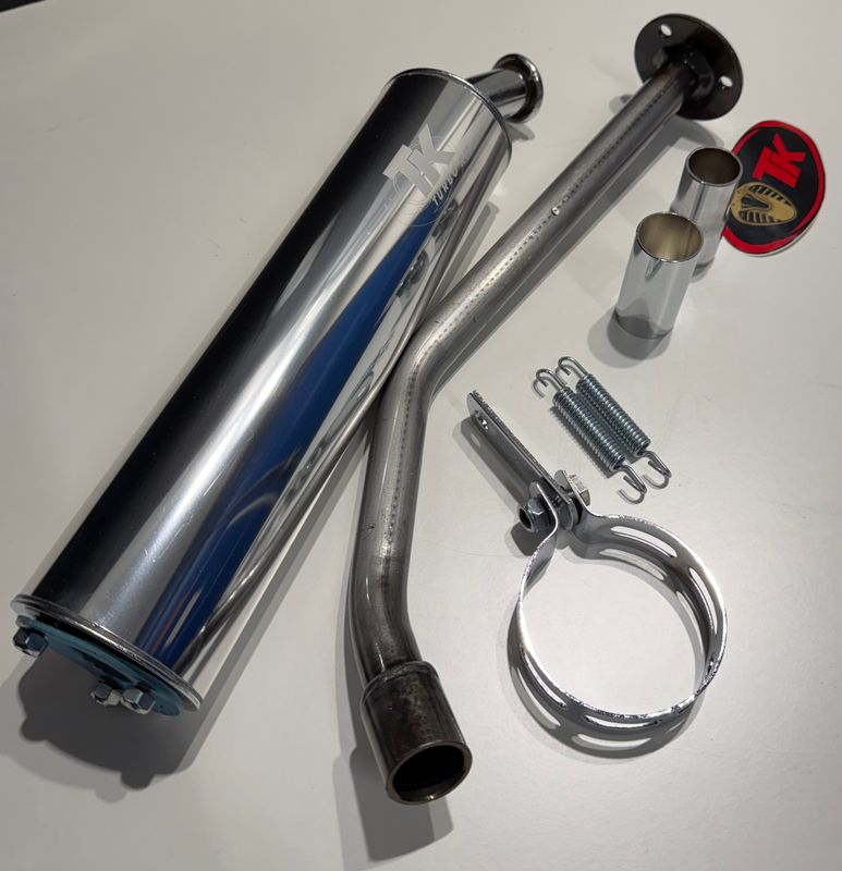 Ljuddämpare Turbo Kit Vänster