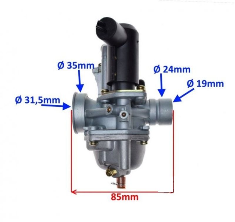 Förgasare 18mm 2-takt CPI/Keeway/Sachs/Adly