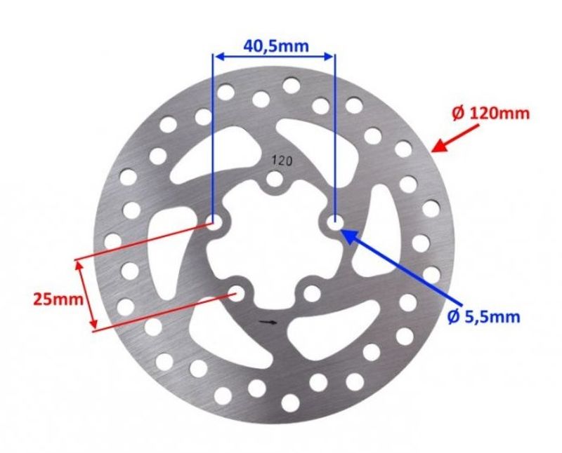 Bromsskiva 120mm Xiaomi