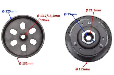 Variatorkoppling Honda SH 125/150