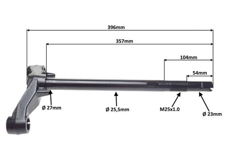 Gaffelkrona Yamaha Jog