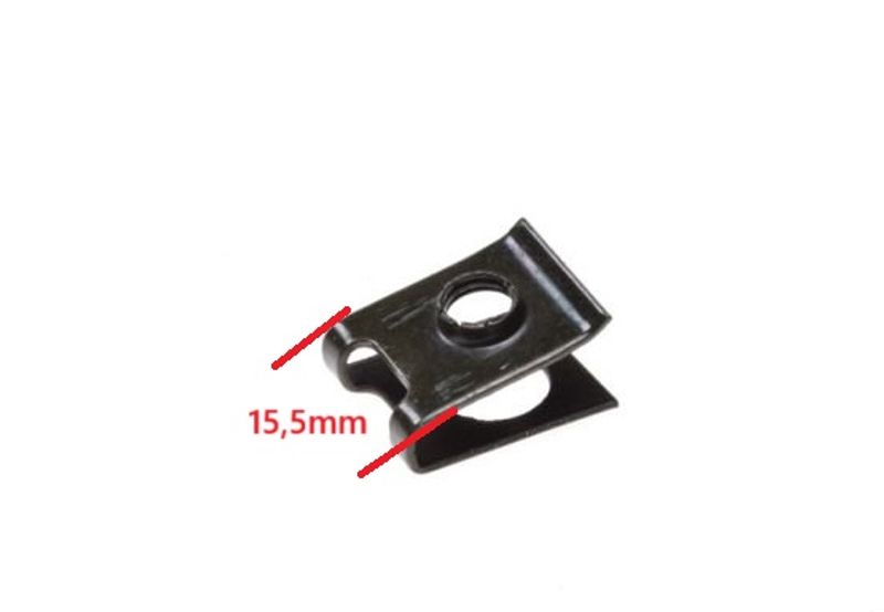Mutterclips M6
