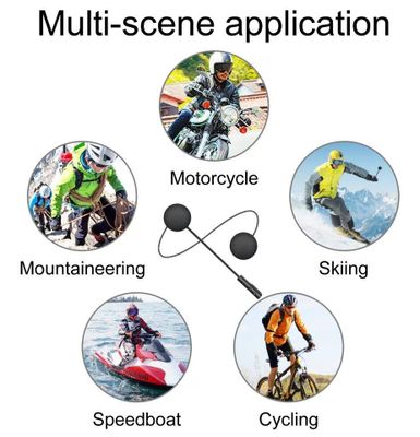 Bluetooth Headset Siri-stöd för Hjälmar