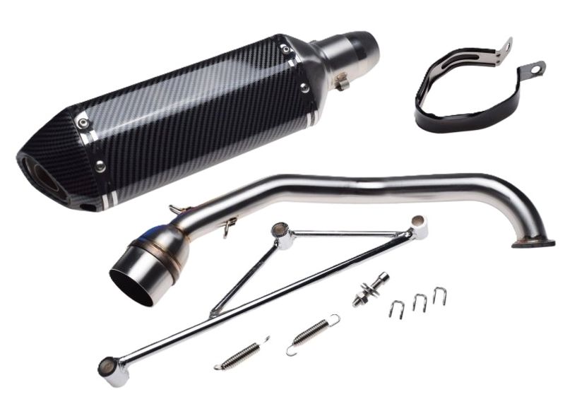 Avgasrör Trim GY6 125cc Kina Scooter