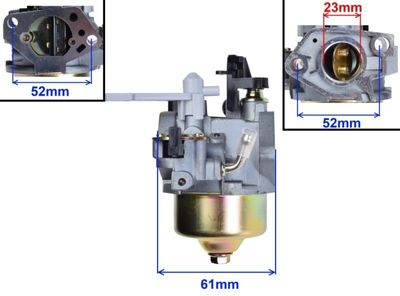 Förgasare Honda GX270 23mm