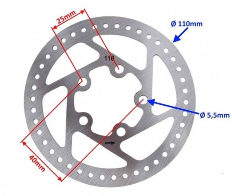 Bromsskiva 110mm Xiaomi