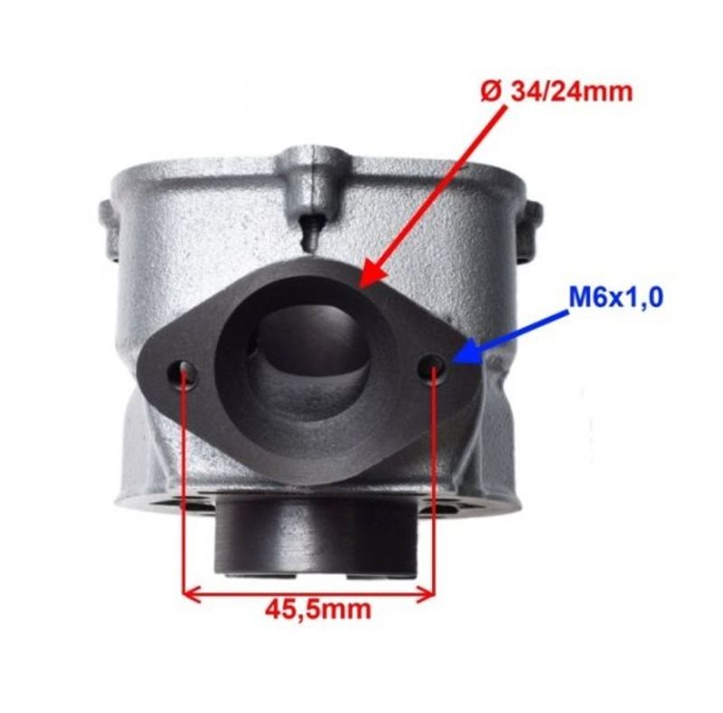 Cylinderkit 50cc Aprilia/Derbi/Gilera 06-