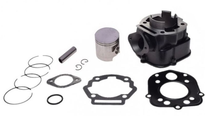 Cylinderkit 70cc Aprilia/Derbi/Gilera E3 (45mm hög kolv)