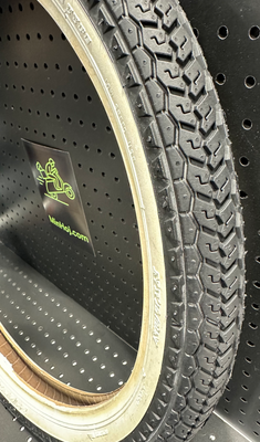 Däck Vit Sida 2.25-17" (21x225) Vespa/Puch/Yamaha/Tomos