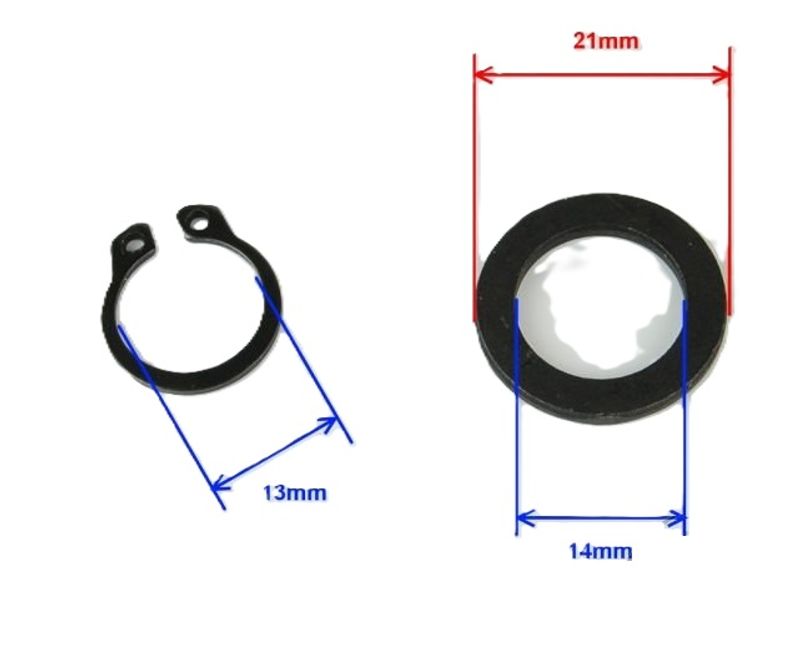 Låsring/Bricka Kickdrev GY6