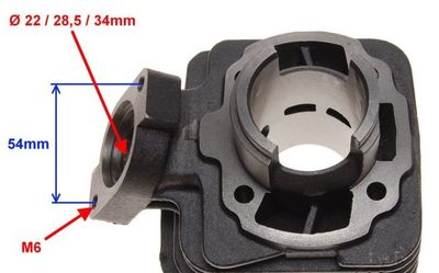 Cylinderkit 50cc Peugeot Speedfight 1-2 /Vivacity