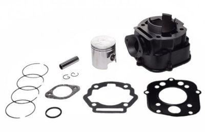 Cylinderkit 70cc Aprilia/Derbi/Gilera E2 (49mm hög kolv)