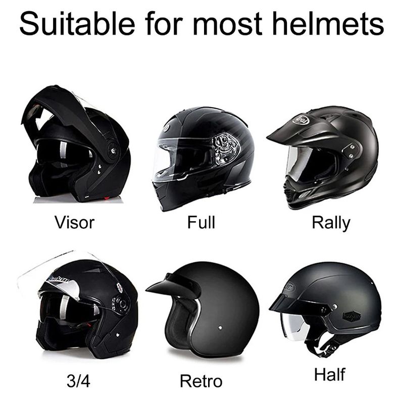 Bluetooth Headset Siri-stöd för Hjälmar