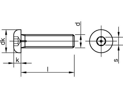 Bult M8x30