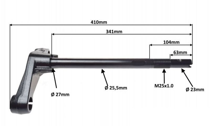 Gaffelkrona Yamaha Booster-Bw`s -04