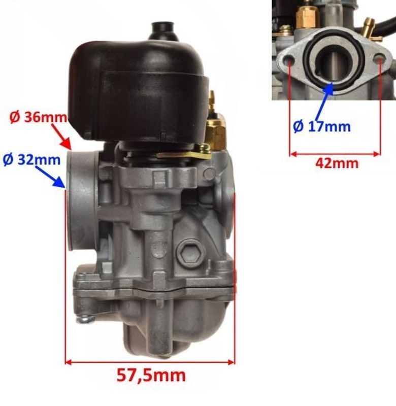 Förgasare Suzuki Katana 17mm