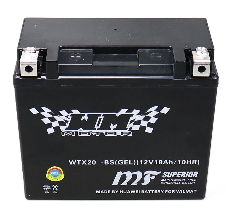 Batteri MC/ATV WTX20-BS GEL 12V 18Ah