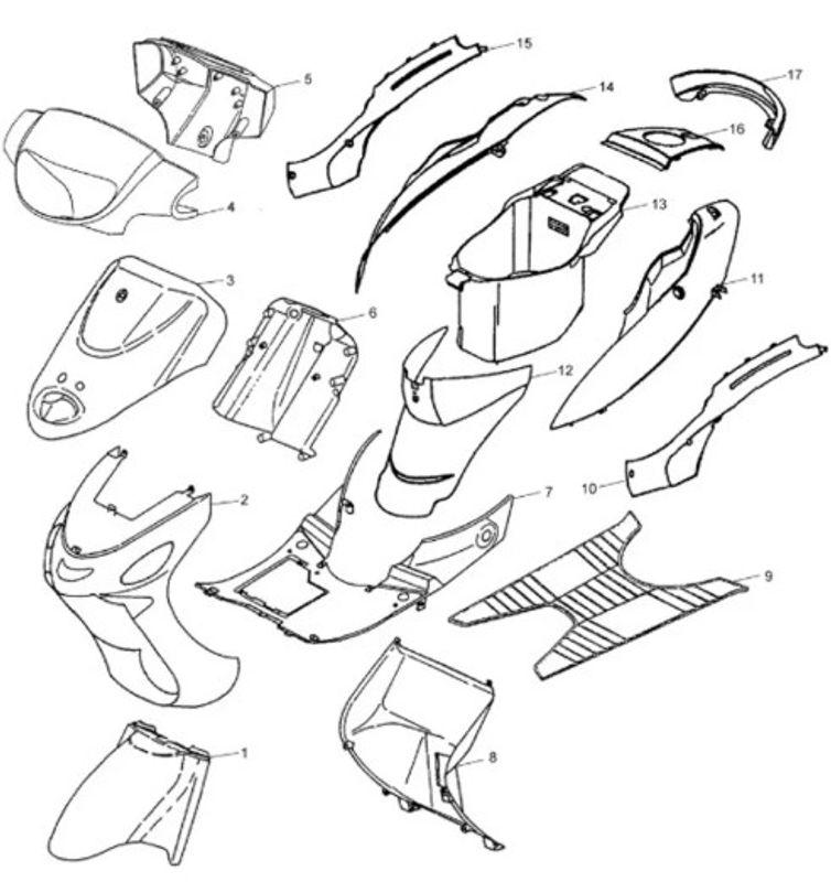 Knäkåpa Kina Scooter Standard (QT-9)