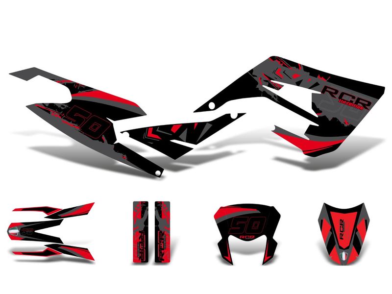 Dekalkit Gilera RCR 2018-