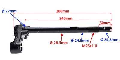 Gaffelkrona Keeway Focus/Fact