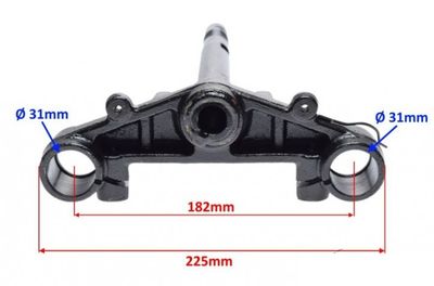 Gaffelkrona Keeway Focus/Fact