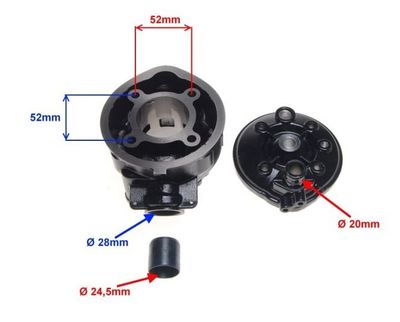 Cylinderkit 70cc Minarelli AM6