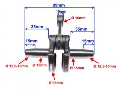 Vevparti 12 mm