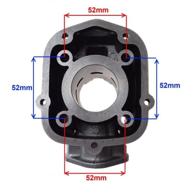 Cylinderkit 50cc Aprilia/Derbi/Gilera 06-