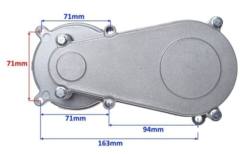 Kopplingshus med slutväxel 14K T8F