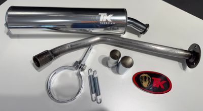 Ljuddämpare Turbo Kit Vänster