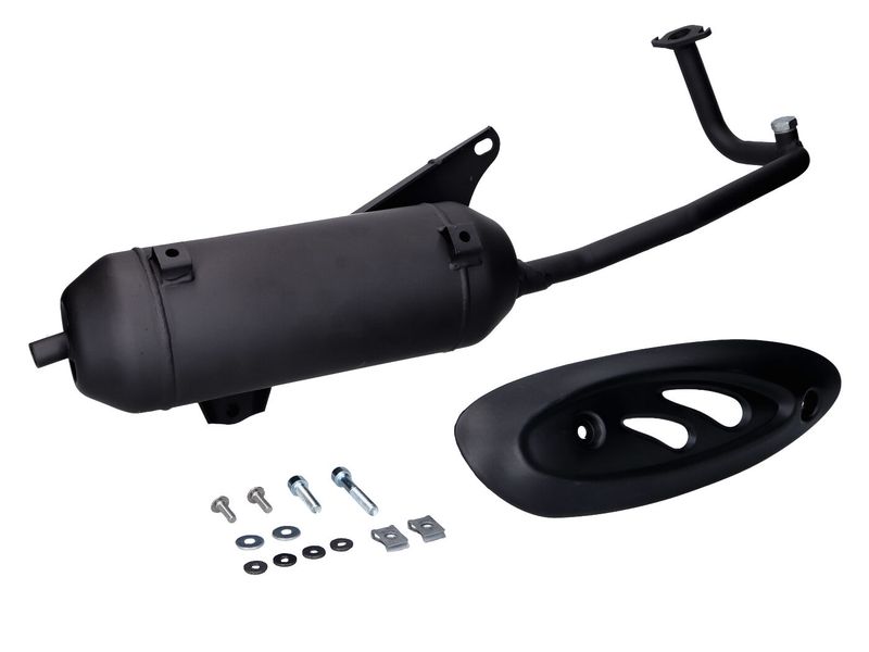 Avgasrör Tecnigas Silent Pro GY6 4T 50cc Kina Scooter