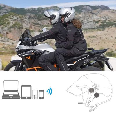 Bluetooth Headset För Hjälmar