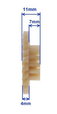 Mellandrev Olje/Vattenpump AM6