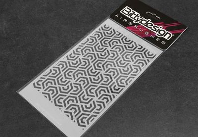 Vinyl Stenciler För Designmålning Återanvändningsbar Bittydesign (1 st)