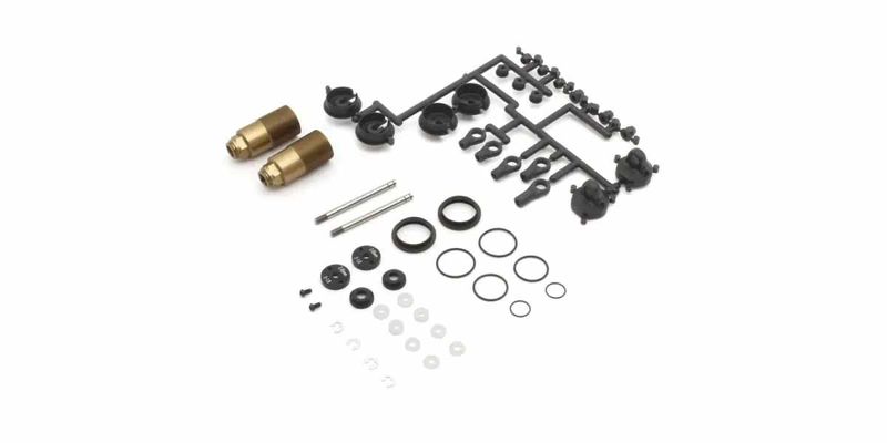 Kyosho W5312GM – Främre Big Bore-stötdämpare 13 mm, utförande 35.5, 2 st