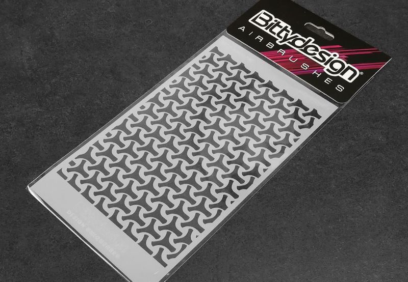 Vinyl Stenciler För Designmålning Återanvändningsbar Bittydesign (1 st)