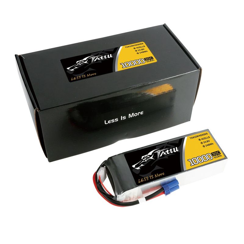 Tattu 10000mAh 4S 30C 14,8V LiPo-batteri – EC5 kontakt – UAV Classic