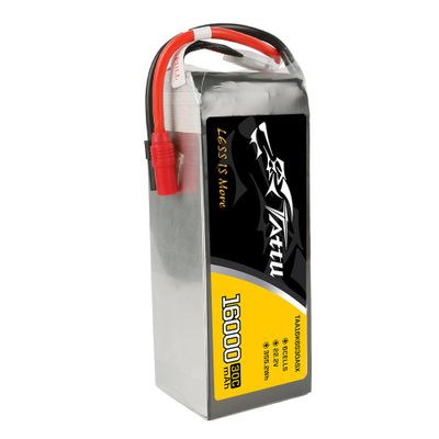 Tattu 16000mAh 6S 30C 22,2V LiPo-batteri – AS150+XT150 kontakt – UAV Classic