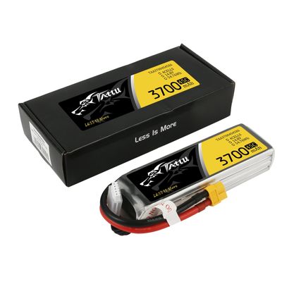 Tattu 3700mAh 4S 45C 14,8V LiPo-batteri – XT60 kontakt – FPV Classic