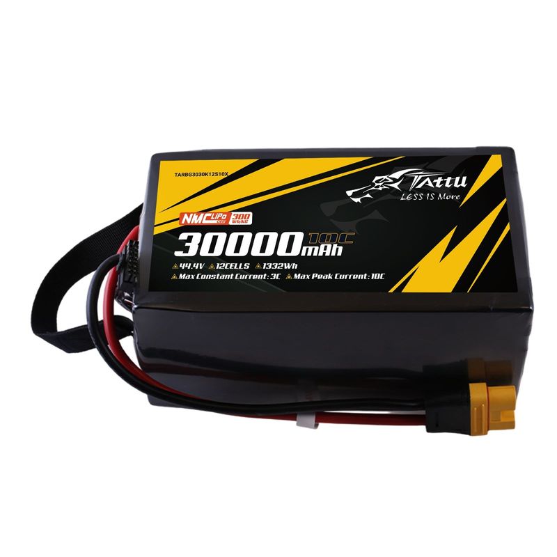 Tattu 30000mAh 12S 10C 44,4V LiPo-batteri – AS150U-F kontakt – semisolid