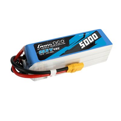 Gens ace 5000mAh 7S 45C 25,9V LiPo-batteri – XT90 kontakt – Heli