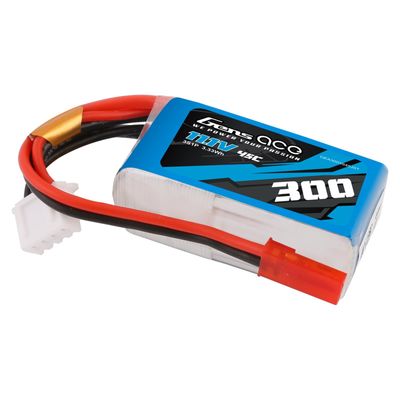 Gens ace 300mAh 3S 45C 11,1V LiPo-batteri – JST-SYP kontakt – Ace Classic