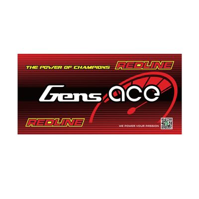 Gens ace Redline banderoll storlek: 200*90cm