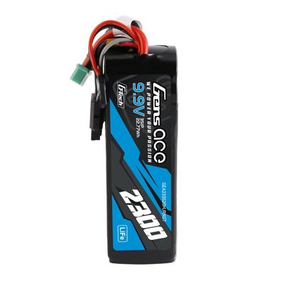 Gens ace 2300mAh 3S 20C 9,9V LiFe-batteri – sändare/mottagare