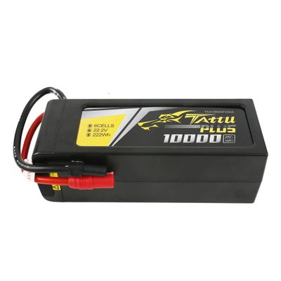 Tattu 10000mAh 6S 25C 22,2V LiPo-batteri – AS150+XT150 kontakt – Tattu 1,0