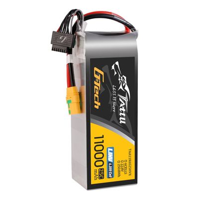 Tattu 11000mAh 6S 25C 22,8V(HV) LiPo-batteri – XT90-S kontakt – UAV Classic