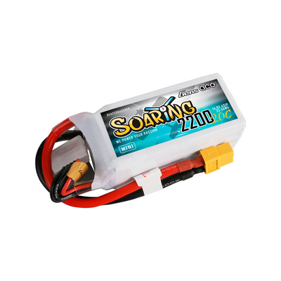 Gens ace Soaring 2200mAh 4S 14,8V 20C LiPo-batteri med XT60 – produktbild 3