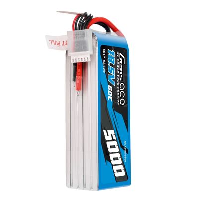 Gens ace 5000mAh 5S 60C 18,5V LiPo-batteri – utan kontakt – Ace Classic (F3A)