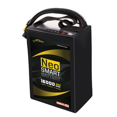 Tattu 16000mAh 12S 10C 44,4V smart LiPo-batteri – AS150U-F kontakt – Neo (Compact)