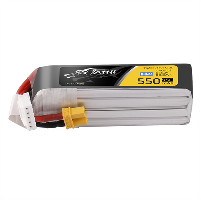 Tattu 550mAh 4S 95C 15,2V(HV) LiPo-batteri – XT30 kontakt – FPV Classic